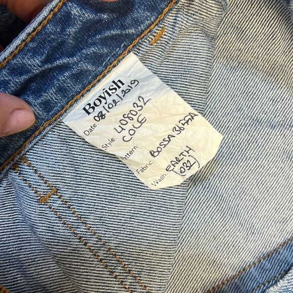 BOYISH - High Risw Button Fly Jean - Picture 5 of 11